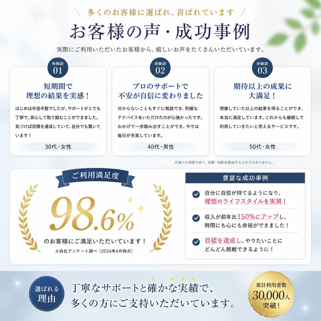 お客様の声