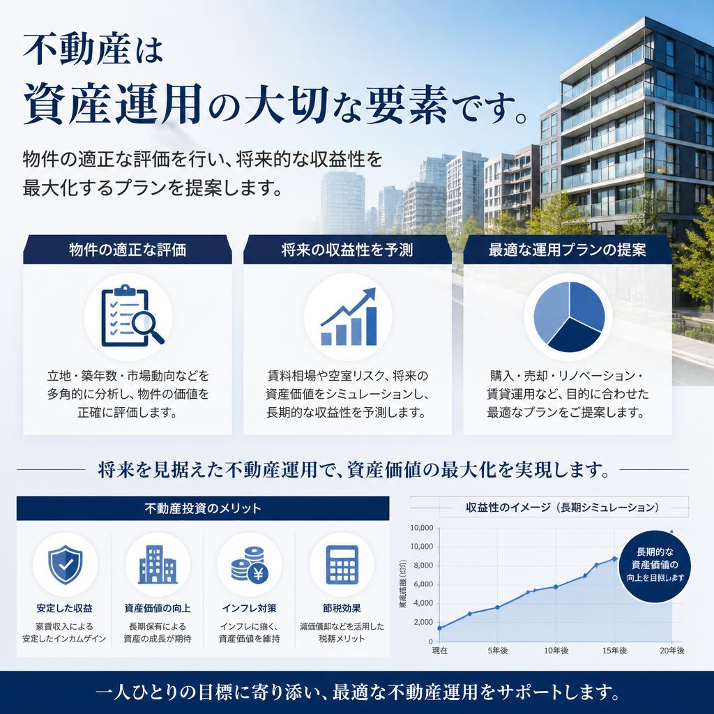 賢い資産運用と不動産