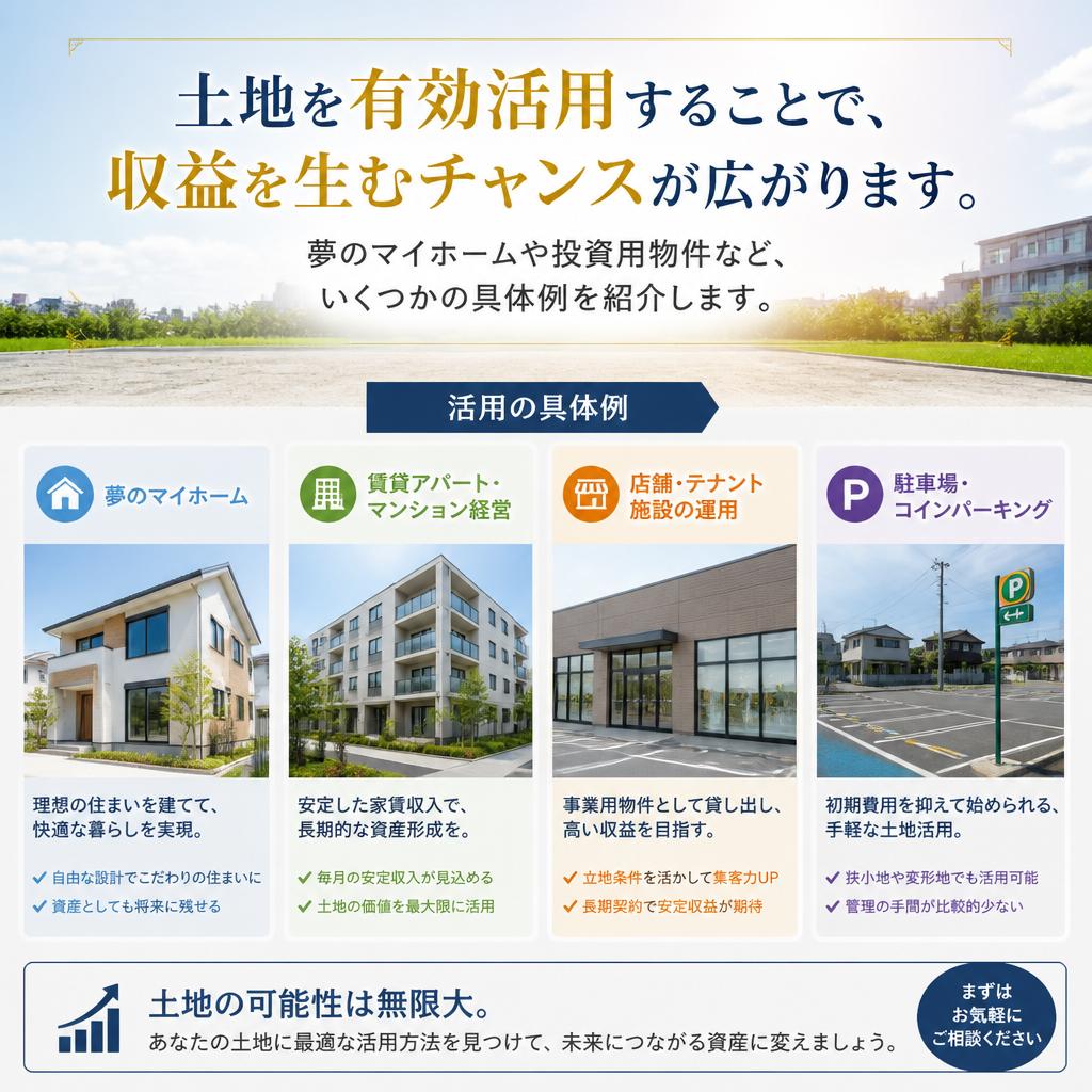 土地活用のアイデア