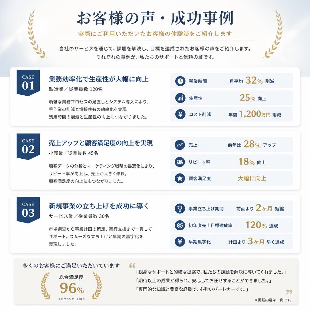 お客様の声