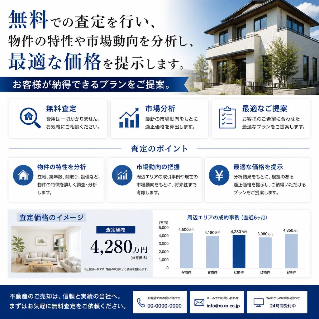 査定サービスの特徴
