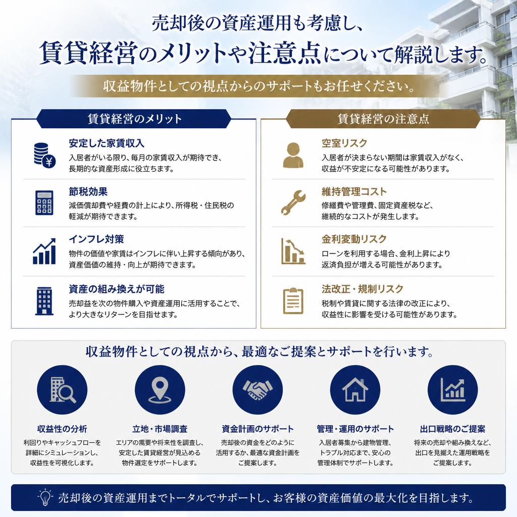 賃貸経営のアドバイス