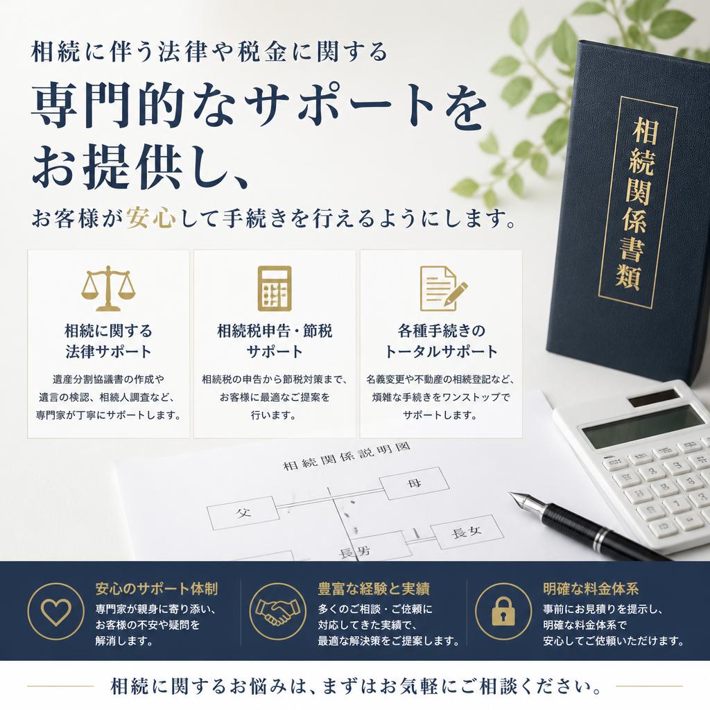 相続税・法律のサポート