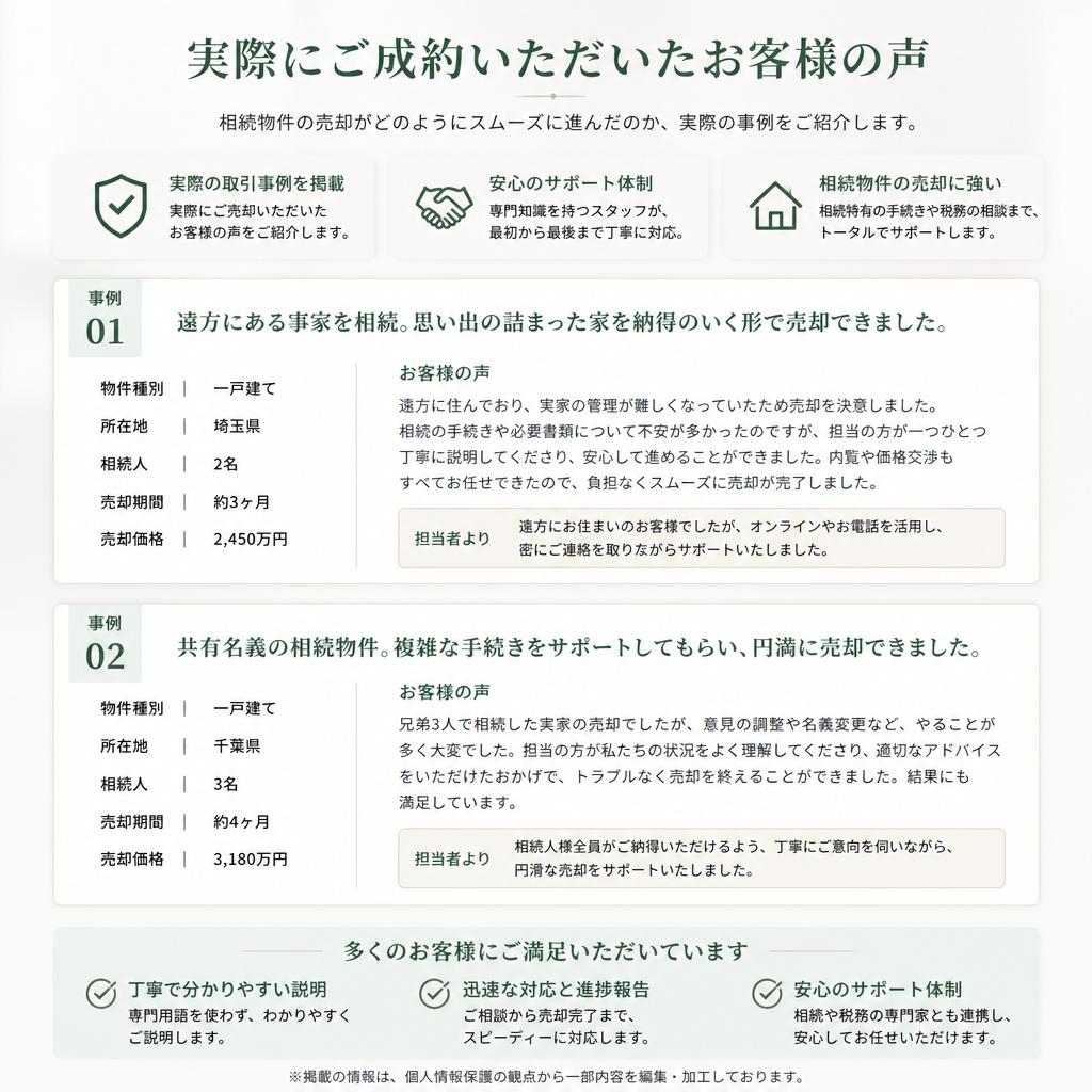 お客様の声