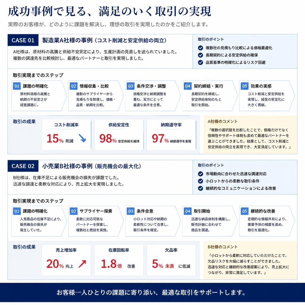 成功事例に学ぶ!