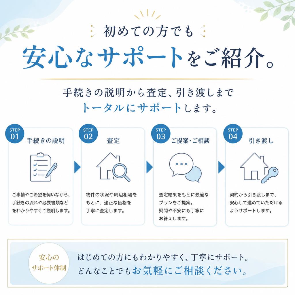 私たちのサポート内容