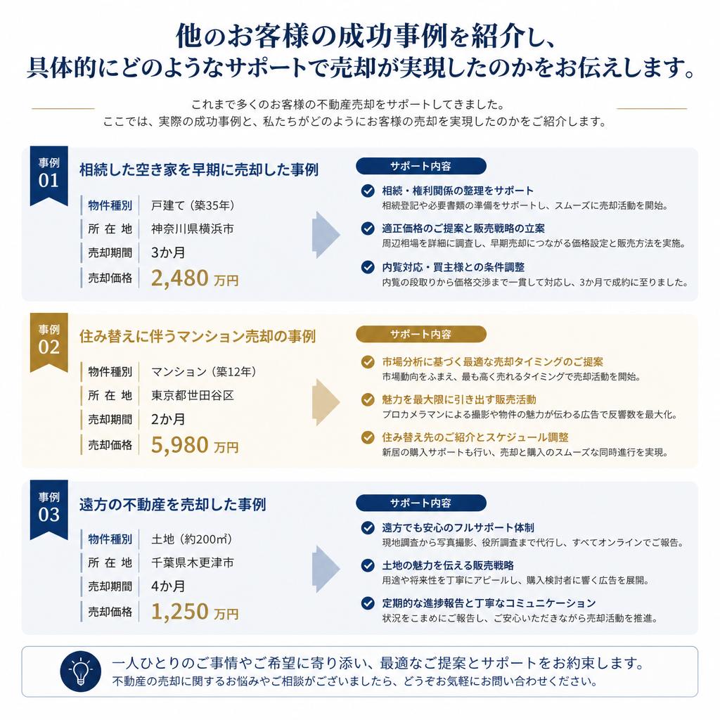 髙山村の物件売却成功事例