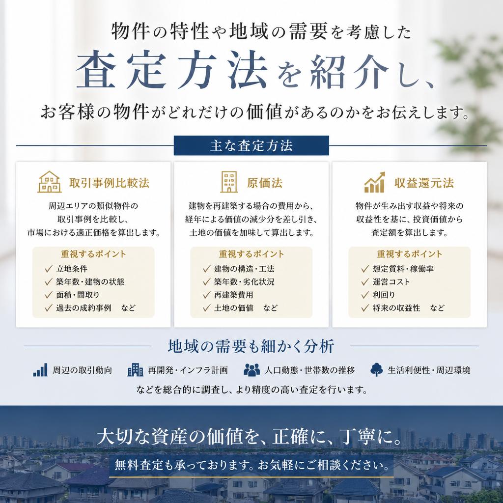 中之条町での中古物件売却なら、私たちにお任せください！