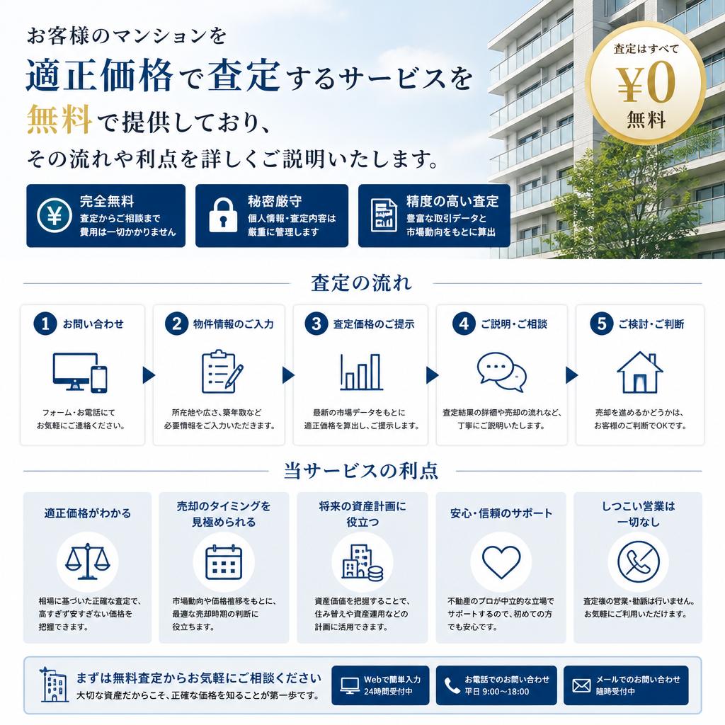 4. 無料査定サービスのご紹介