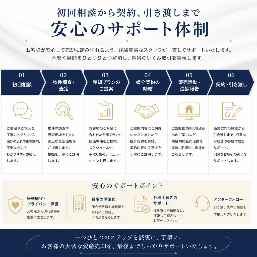 5. 相談から契約までのサポート体制