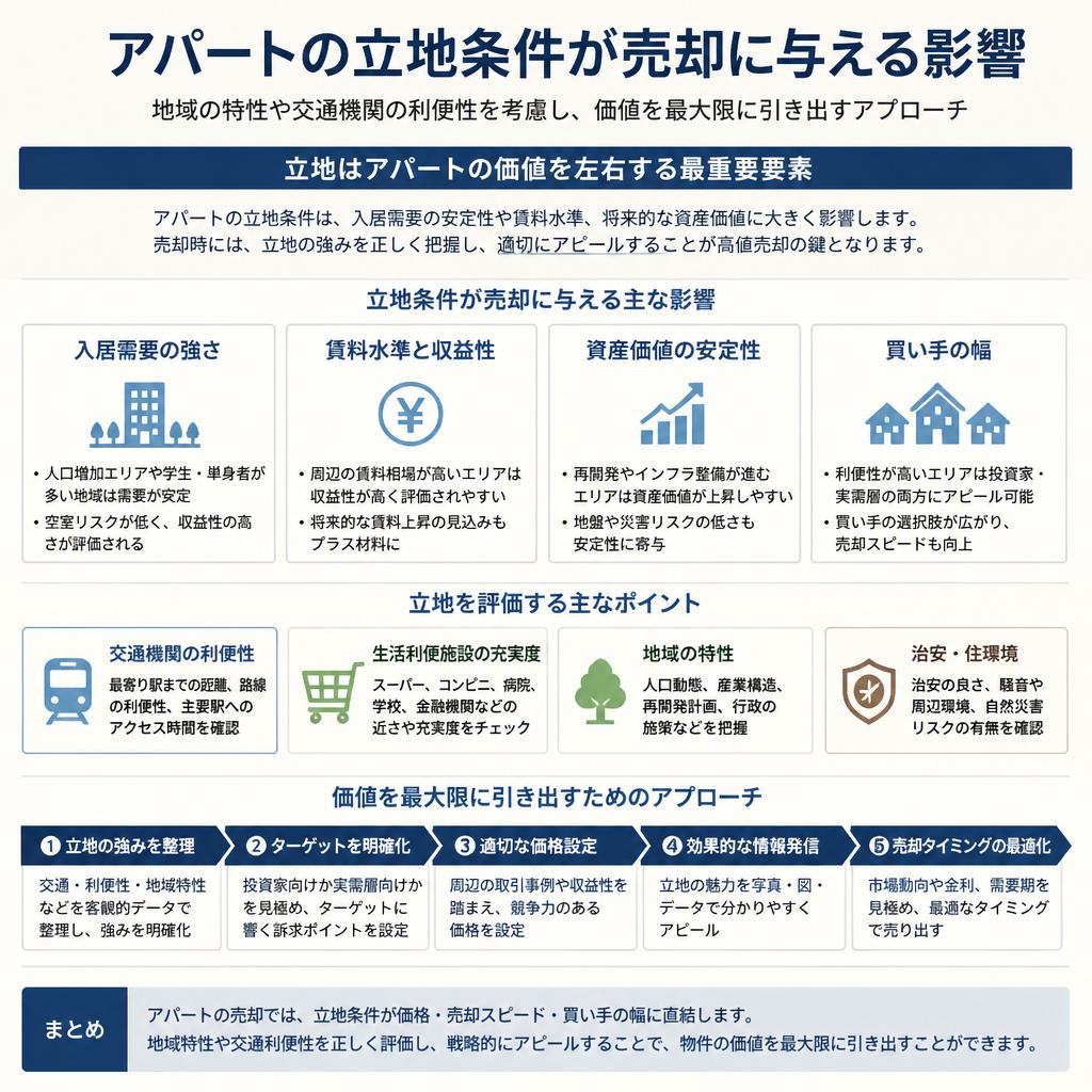 アクセスの良い立地を活かす