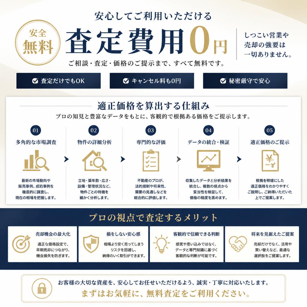 アパート査定の無料サービス