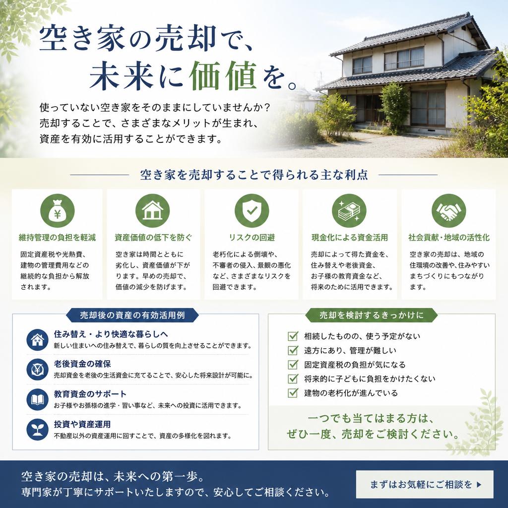 上野村の空き家をお持ちの方へ、資産を次のステップへ進めるお手伝いをします！