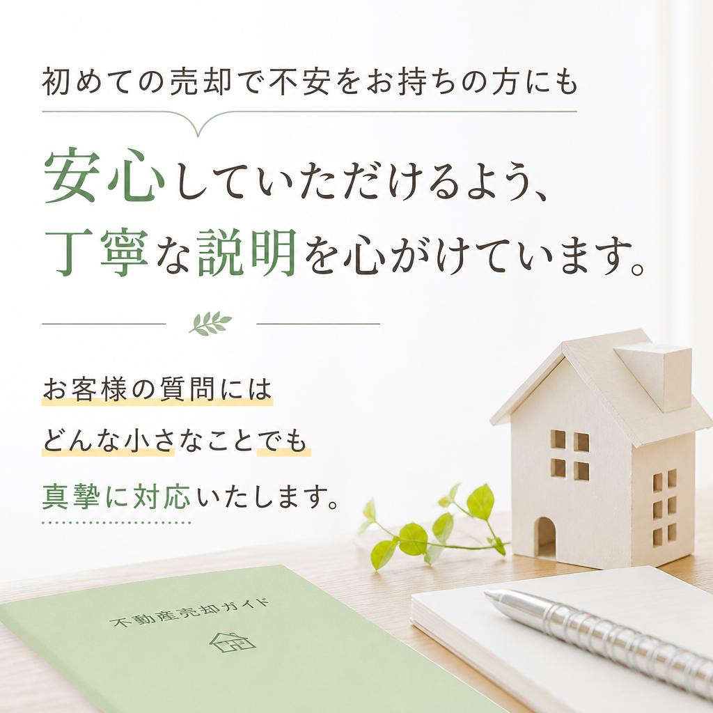 安心・丁寧なサポート