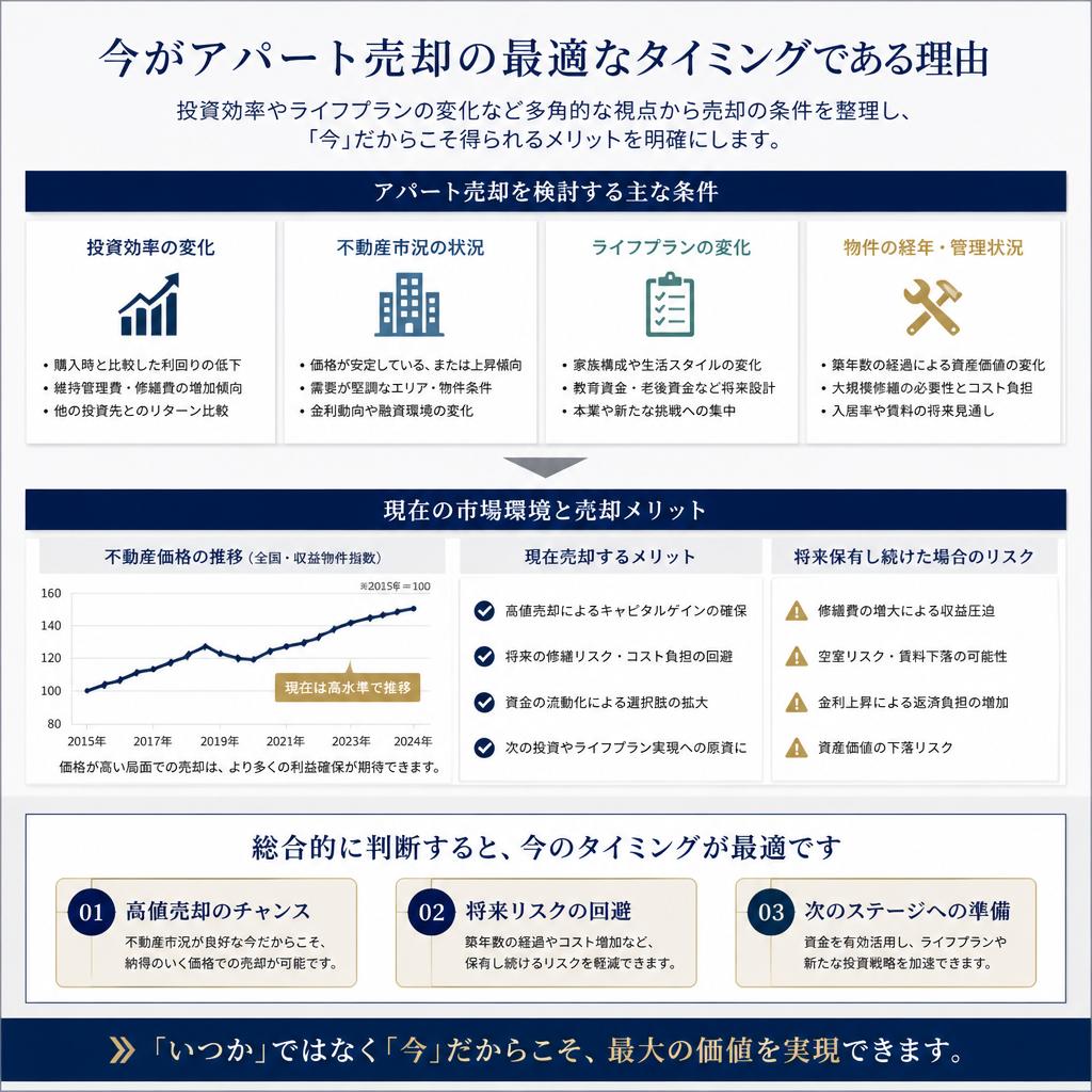 なぜ今、アパート売却が必要なのか？