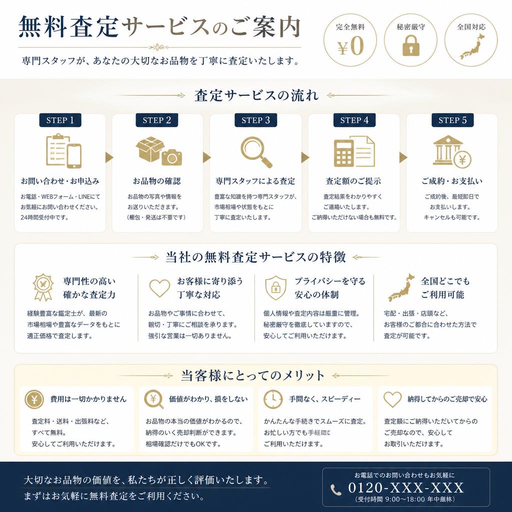 弊社の査定サービスについて