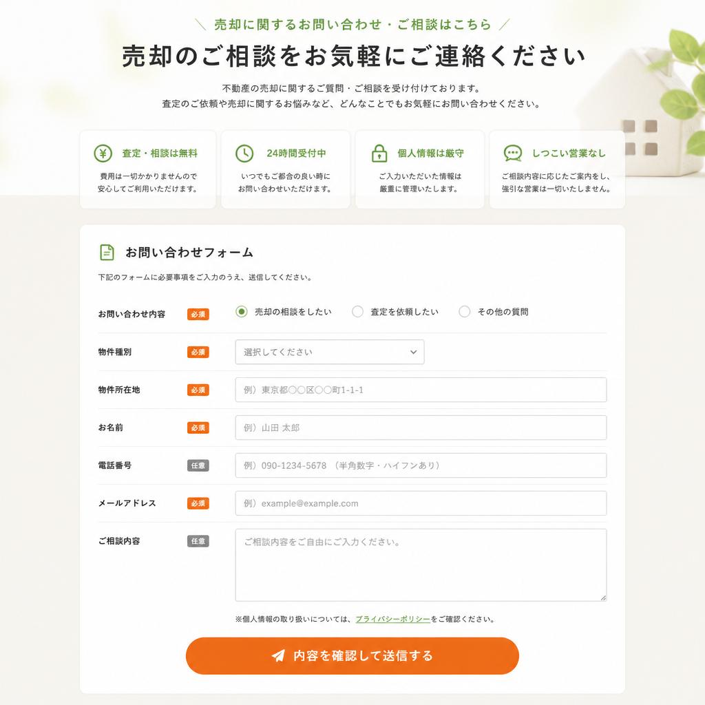 お問い合わせはこちらから！
