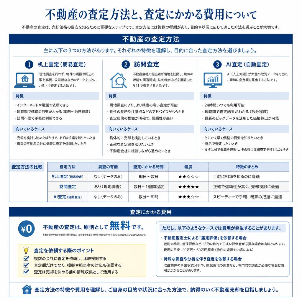 査定の流れと費用