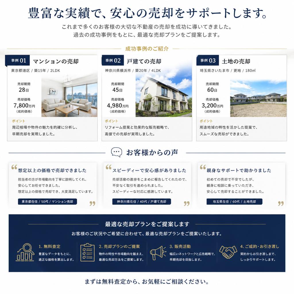 実際の成功事例