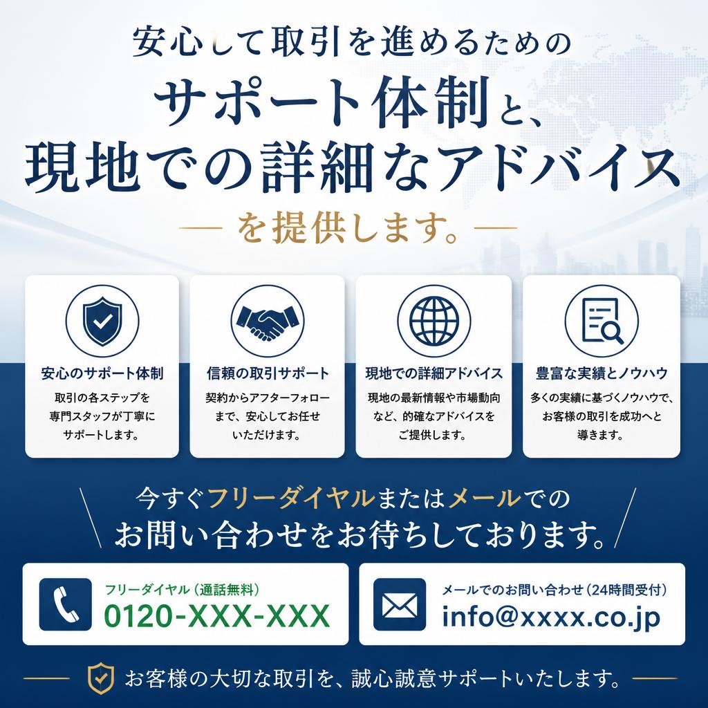 お問い合わせで次のステップへ！