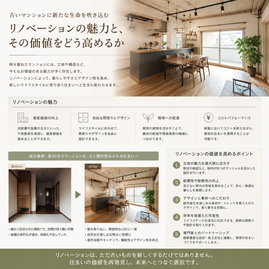 安中市であなたの大切なマンションを新たな価値に変えましょう
