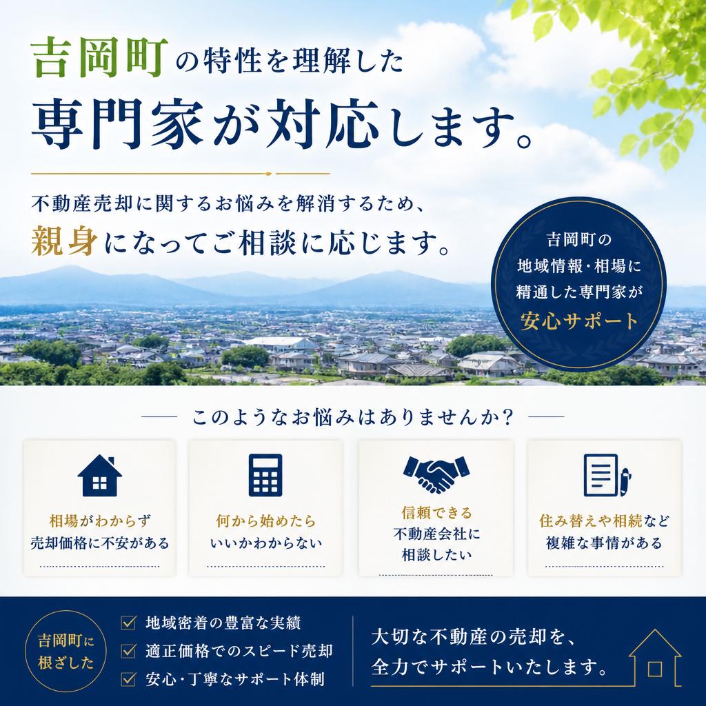 地域密着型の深い知識を活かしたサポート