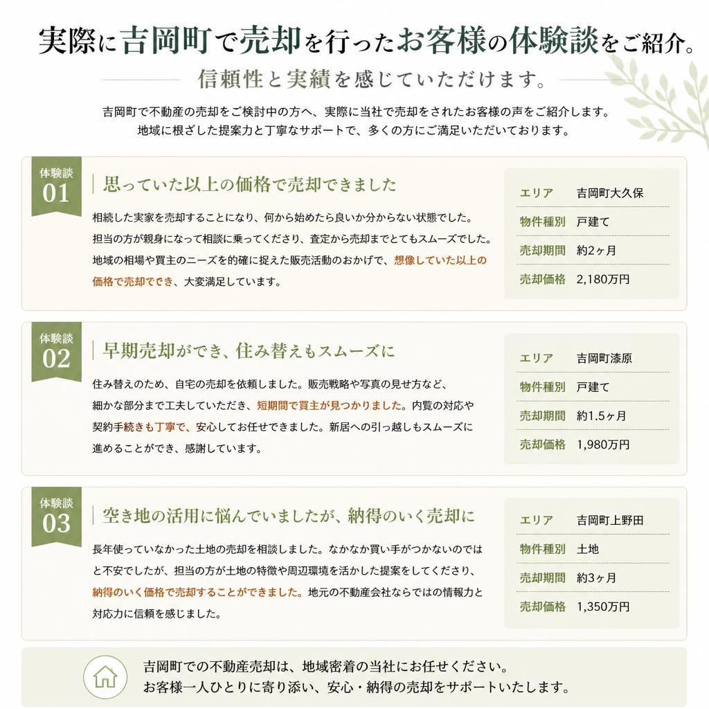 お客様の声をご紹介