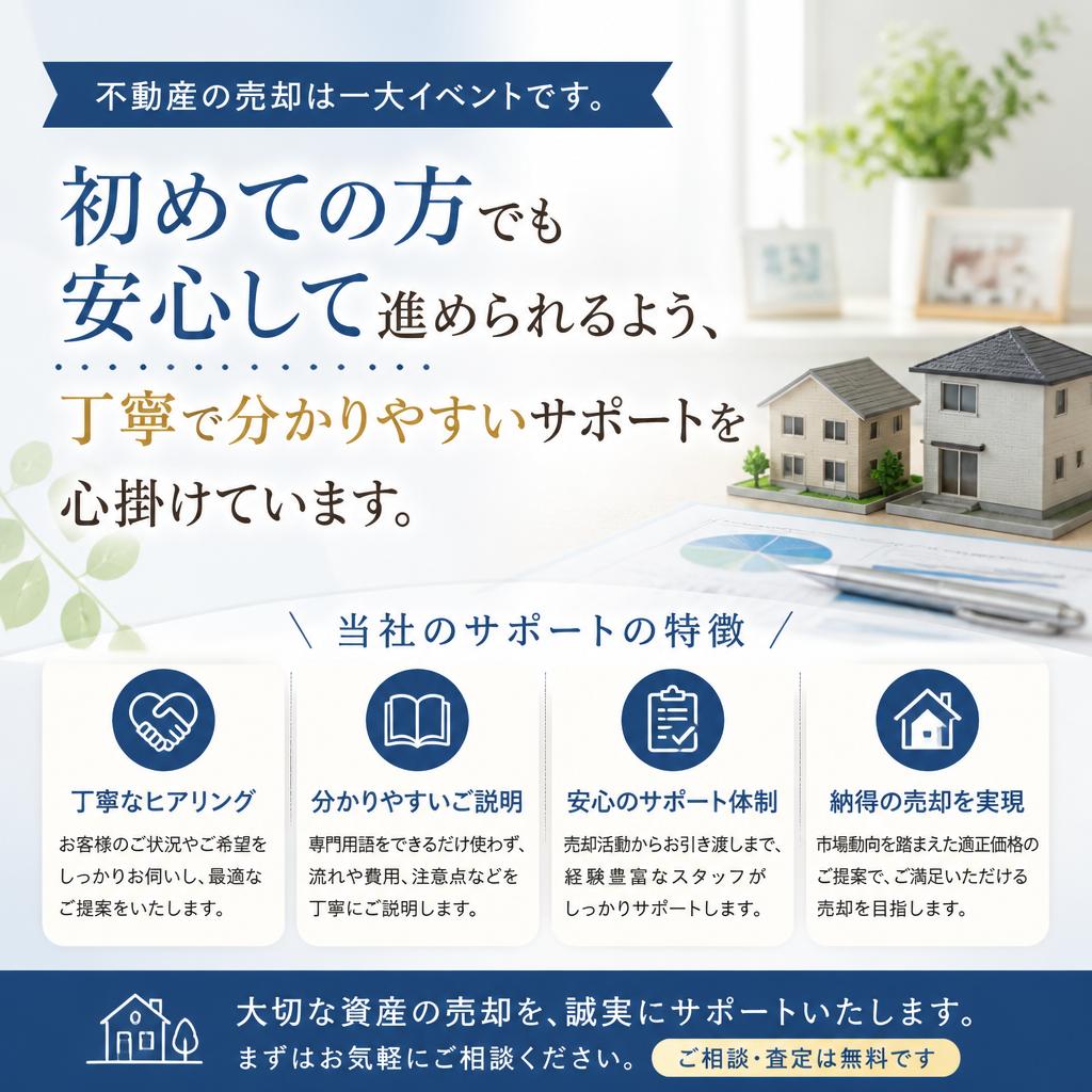 キメ細やかなサポート体制