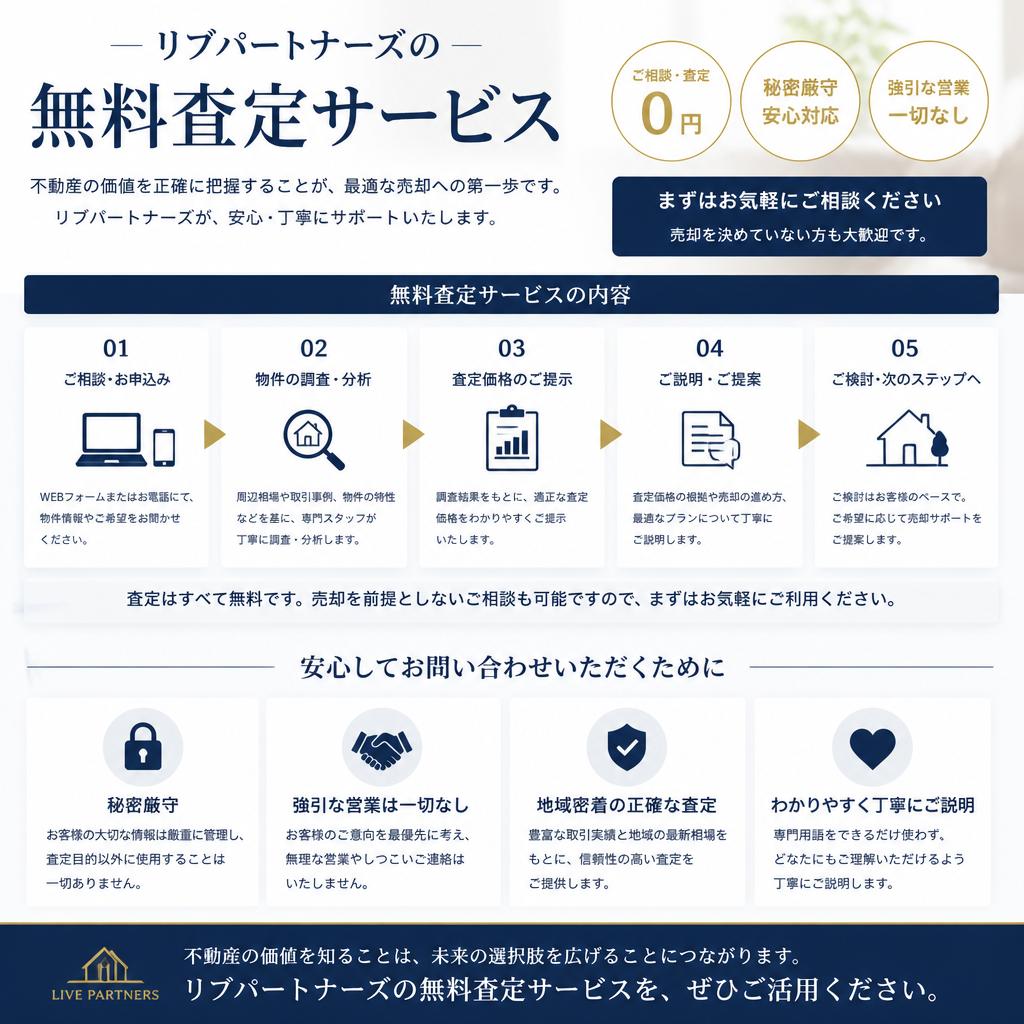 4. 無料査定サービスのご案内