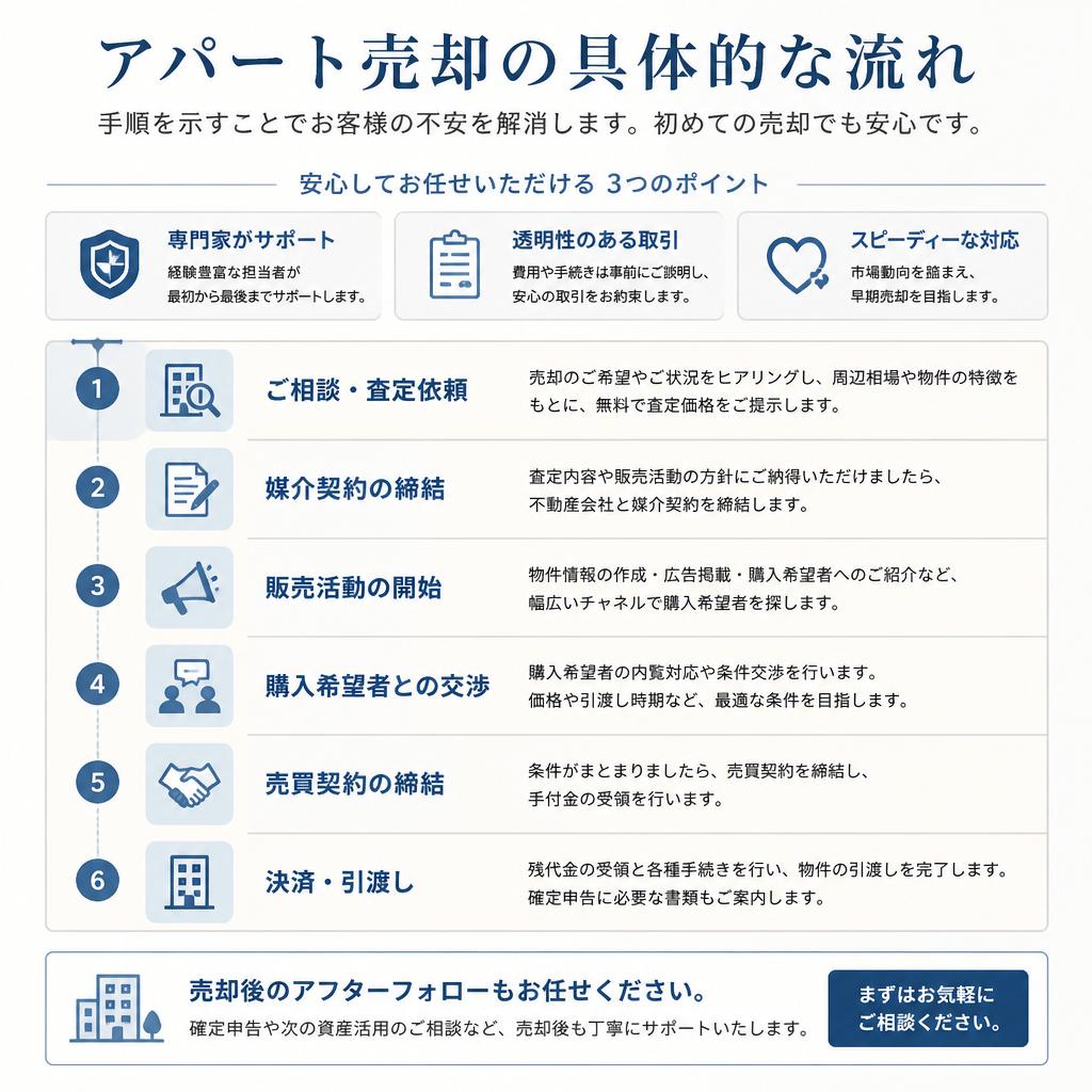 甘楽町アパート売却でお困りの方！