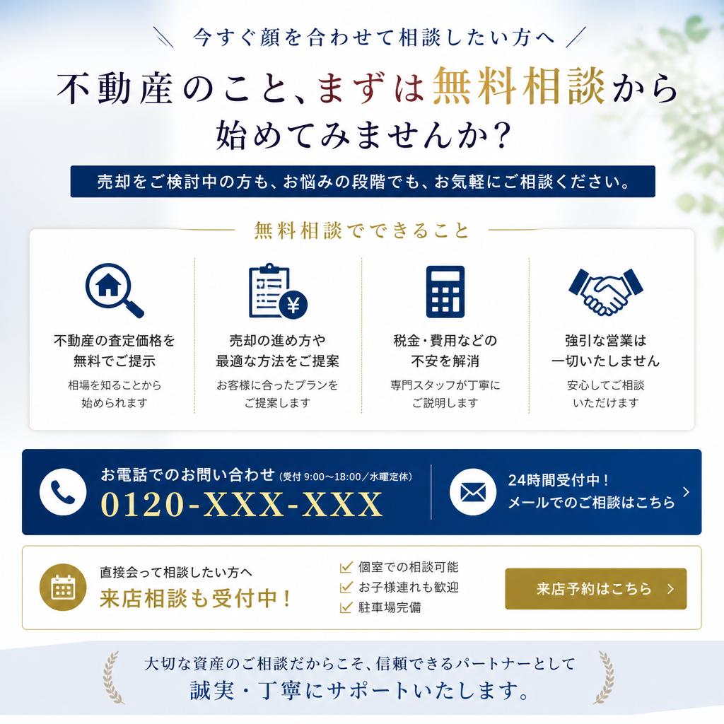 まずはお問い合わせを！