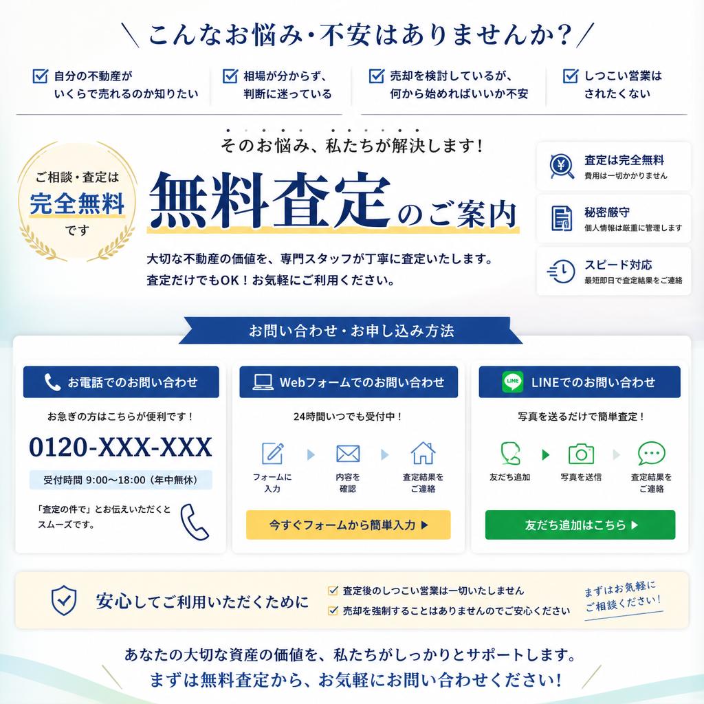 気軽にお問い合わせを！