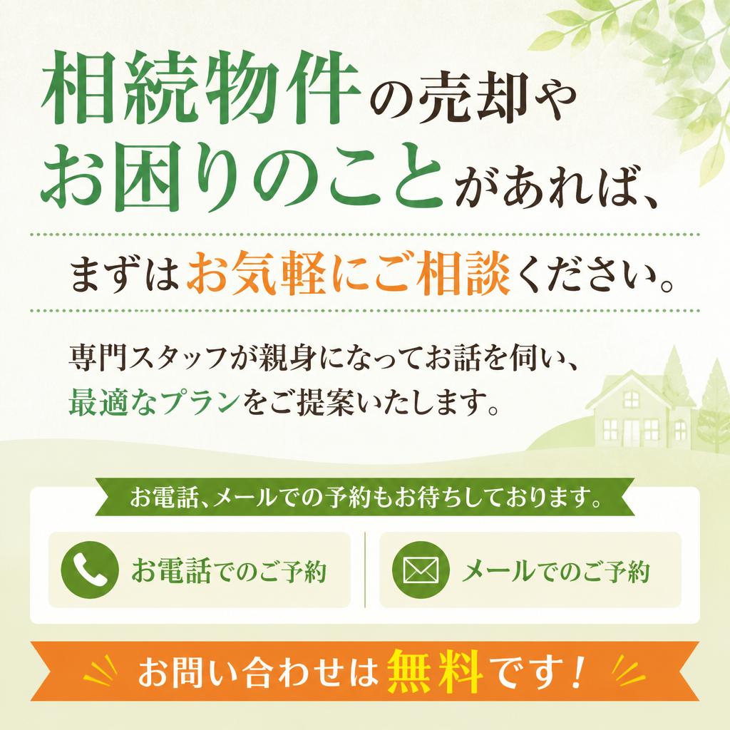 まずはお気軽にお問い合わせを！