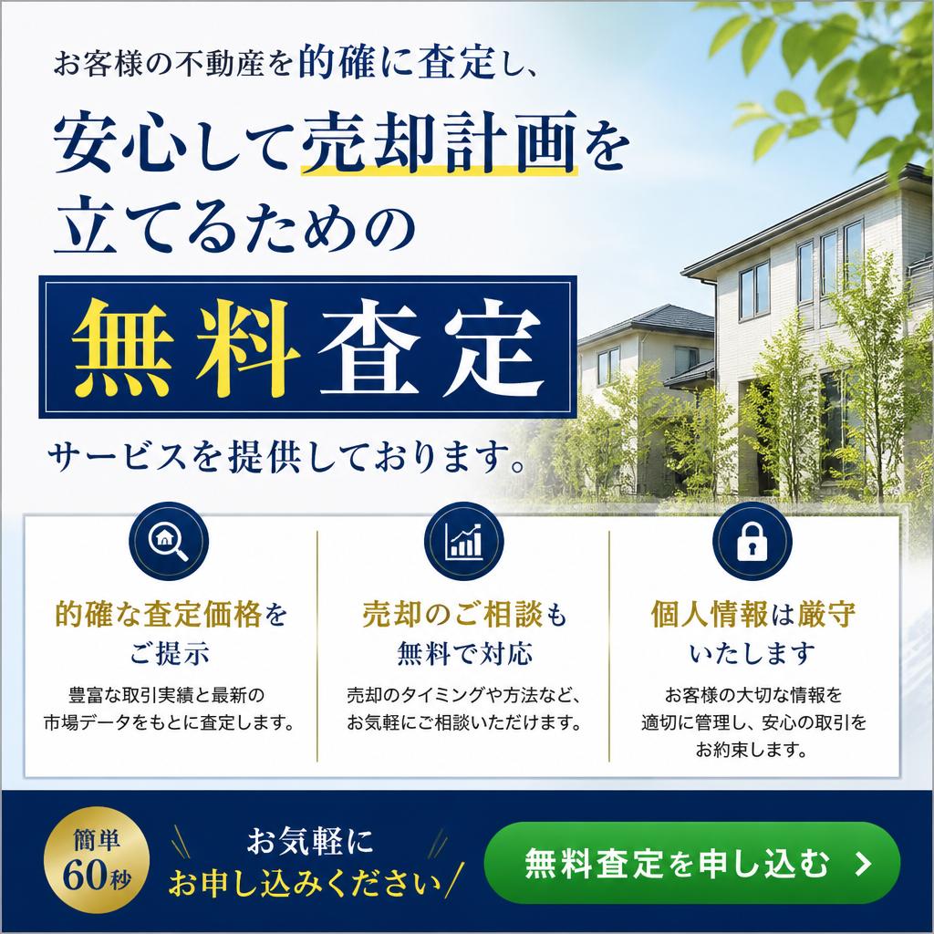 無料査定サービスのご案内