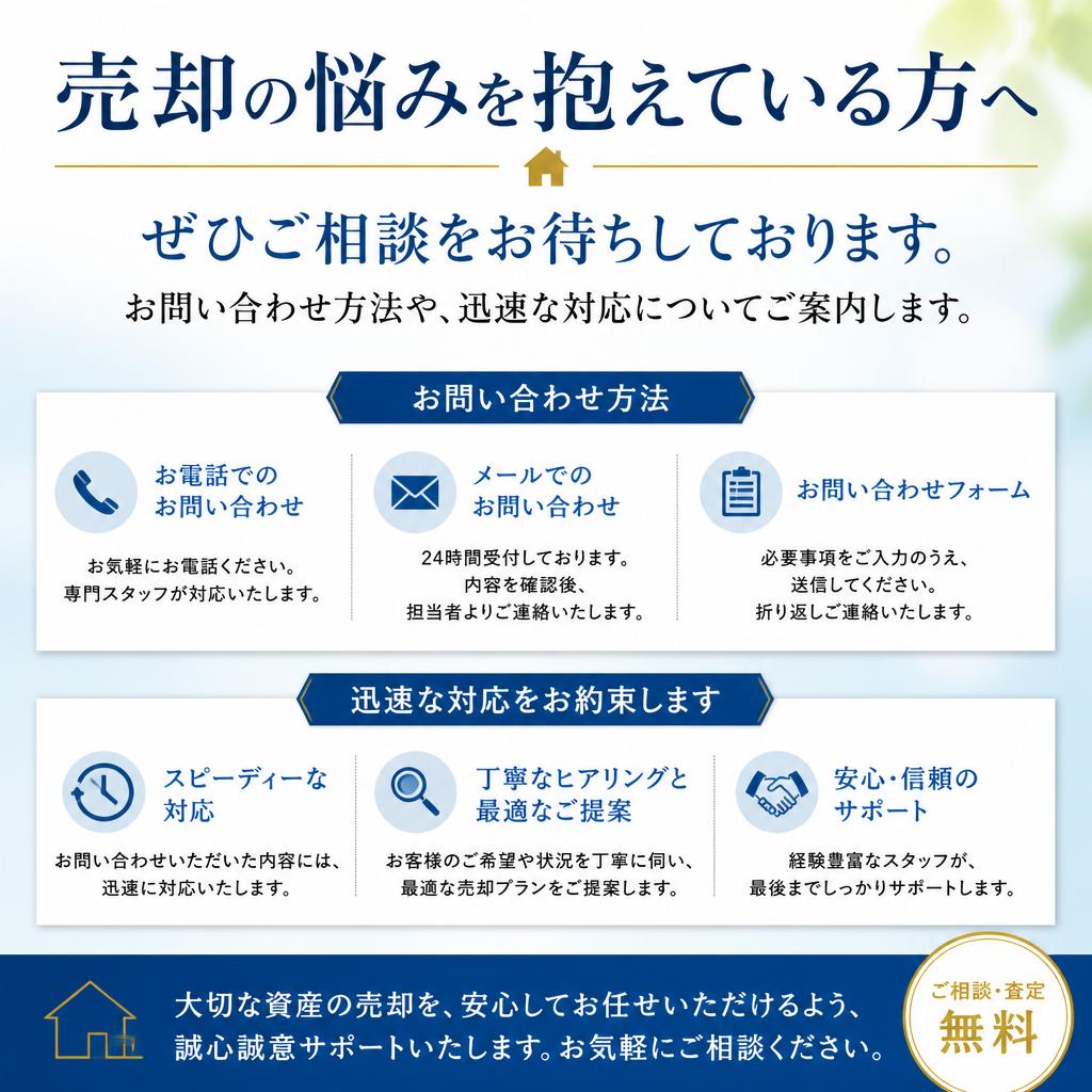 今すぐご相談を！