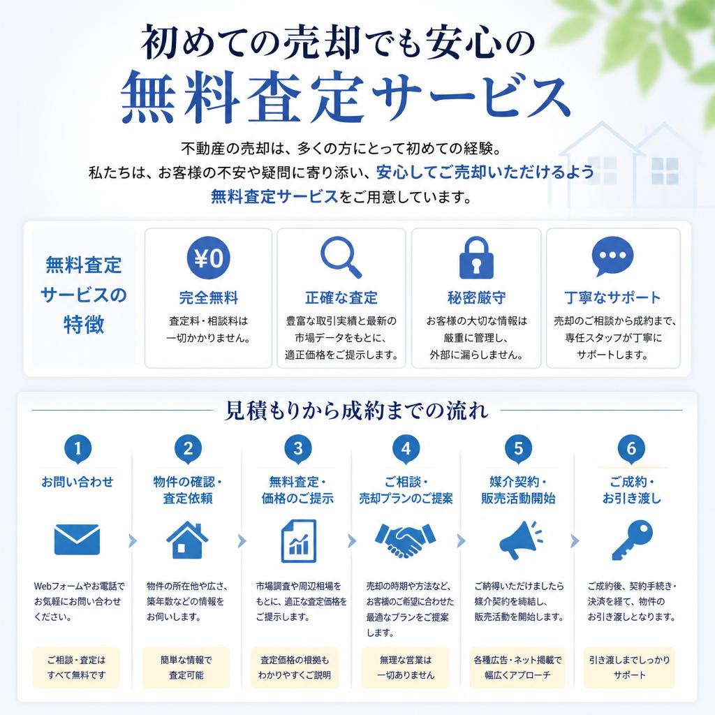 5. 無料査定サービスのご案内