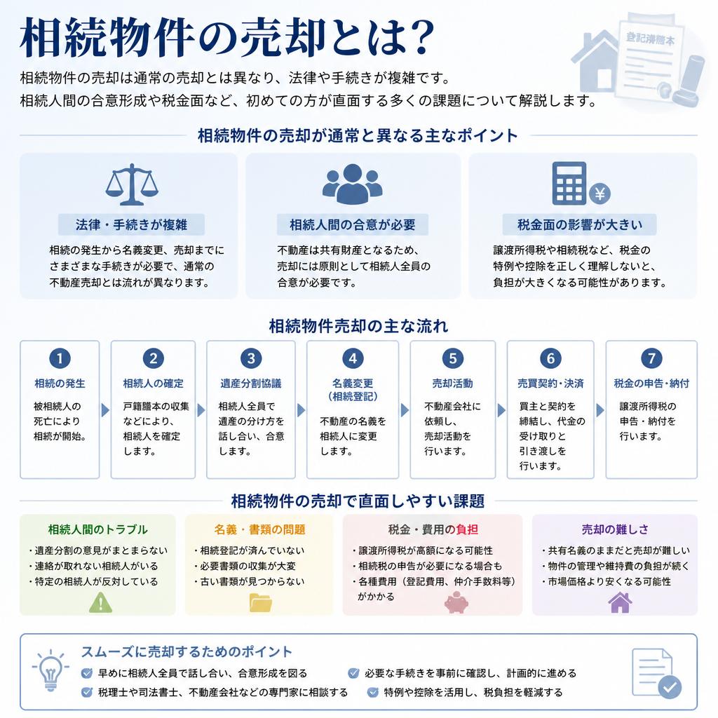 明和町で相続物件の売却にお困りの方、必見！