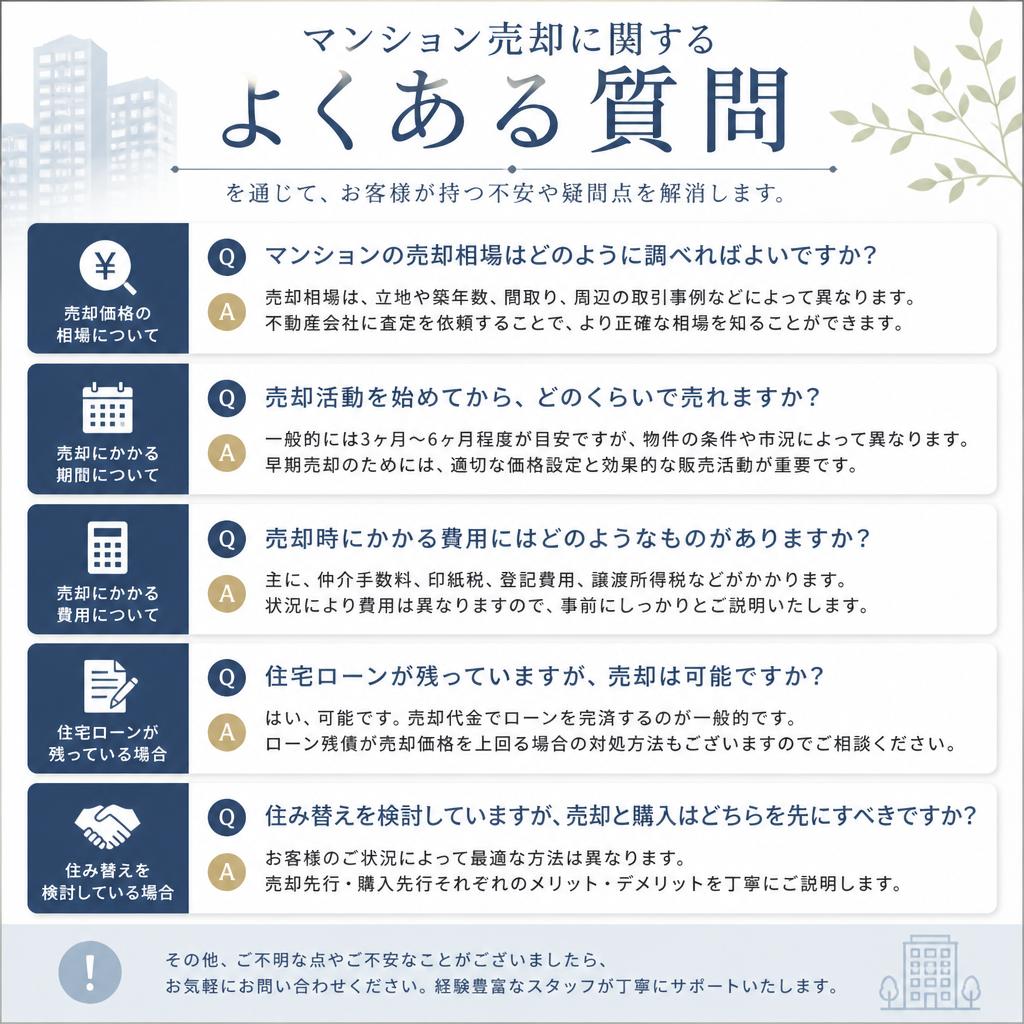 不安を解消するQ&A