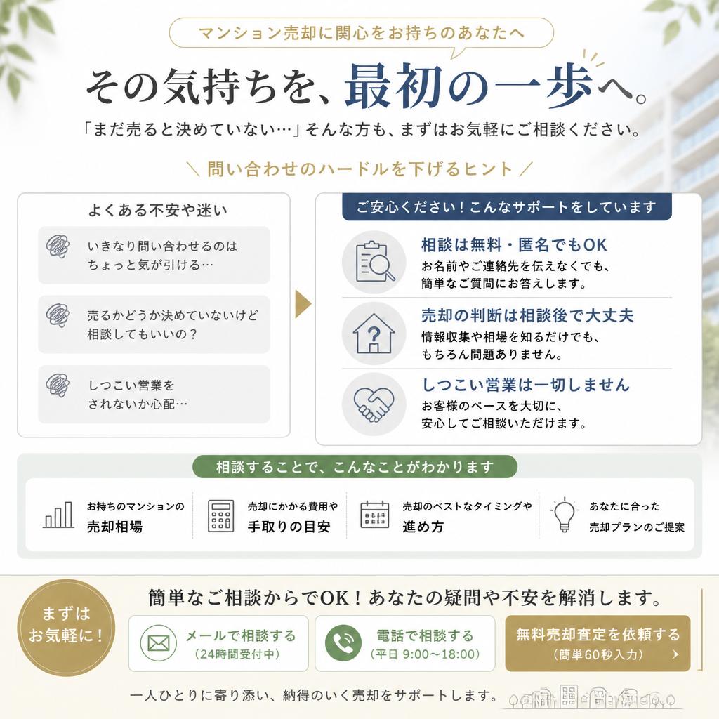 まずはお気軽にお問い合わせください！