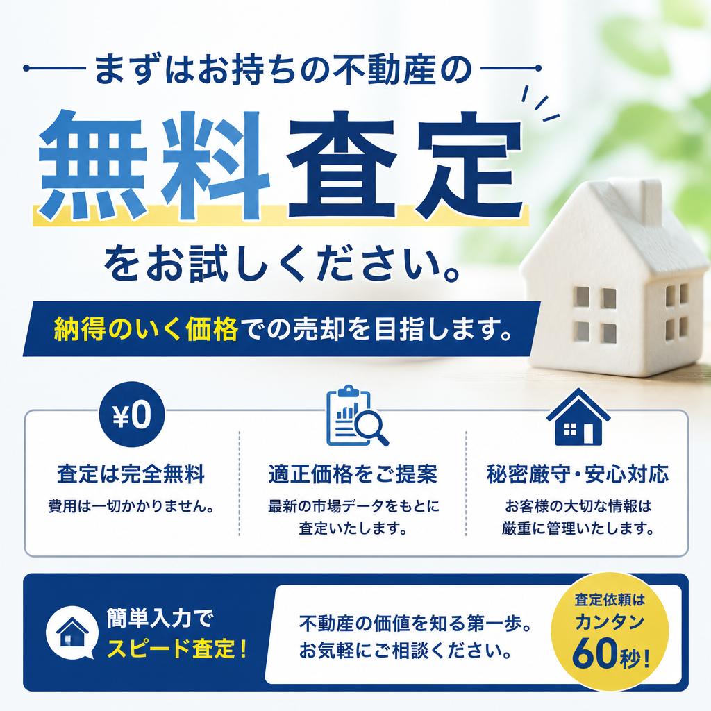 無料査定で安心のスタート