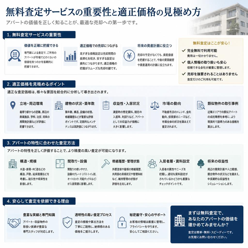 あなたのアパートの価値を知る