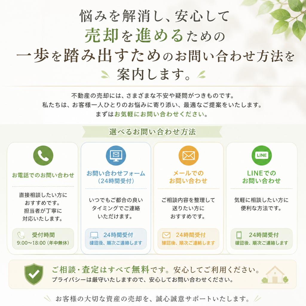 今すぐお問い合わせを！