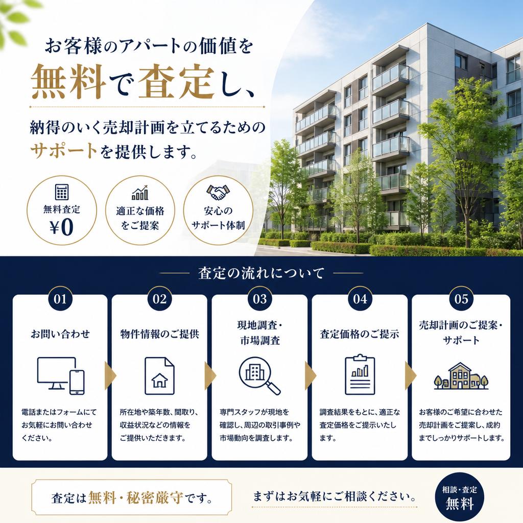 無料査定サービスのご案内