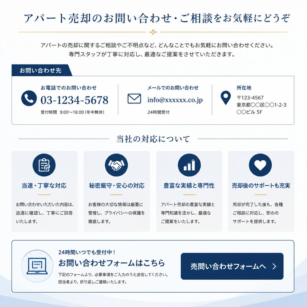 お気軽にお問い合わせを！