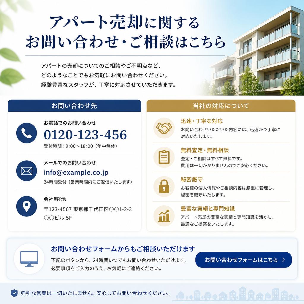 お気軽にお問い合わせを！