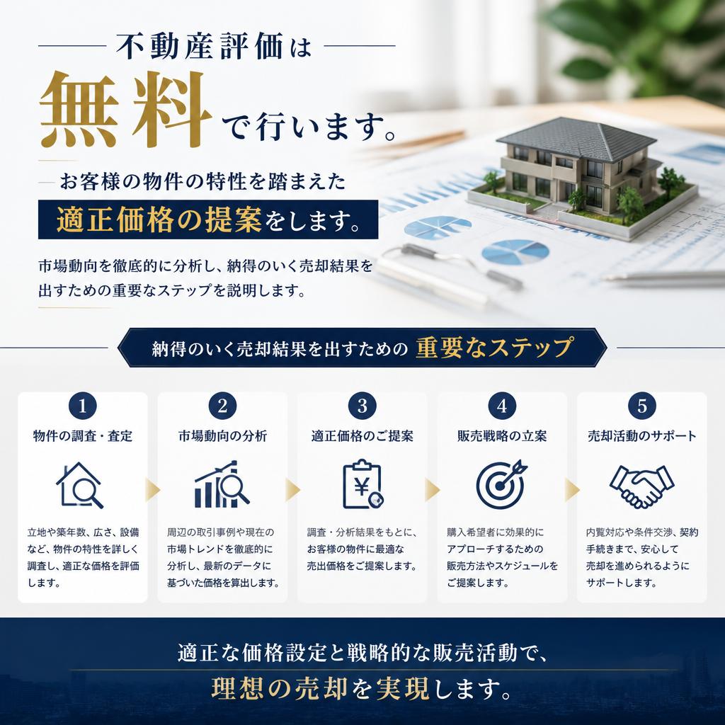 無料査定サービスのご案内