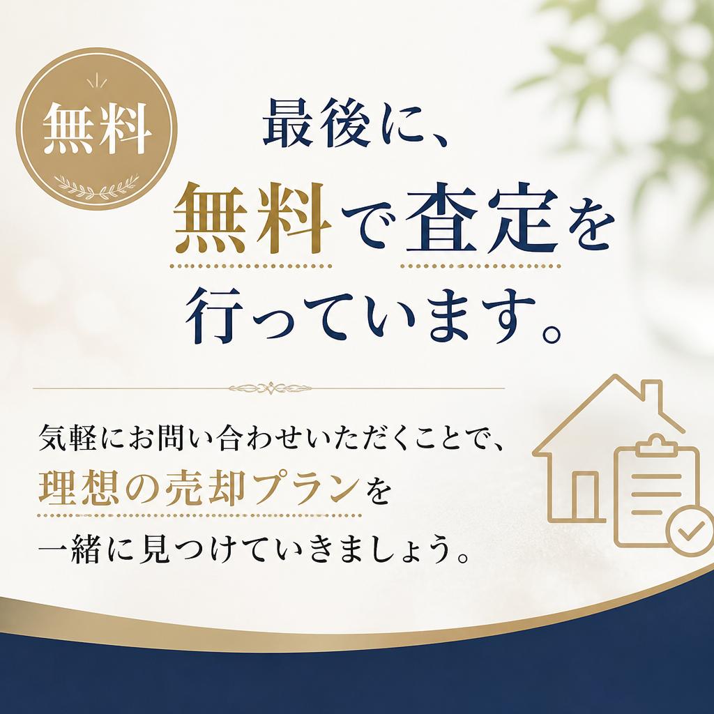 今すぐ無料査定を！