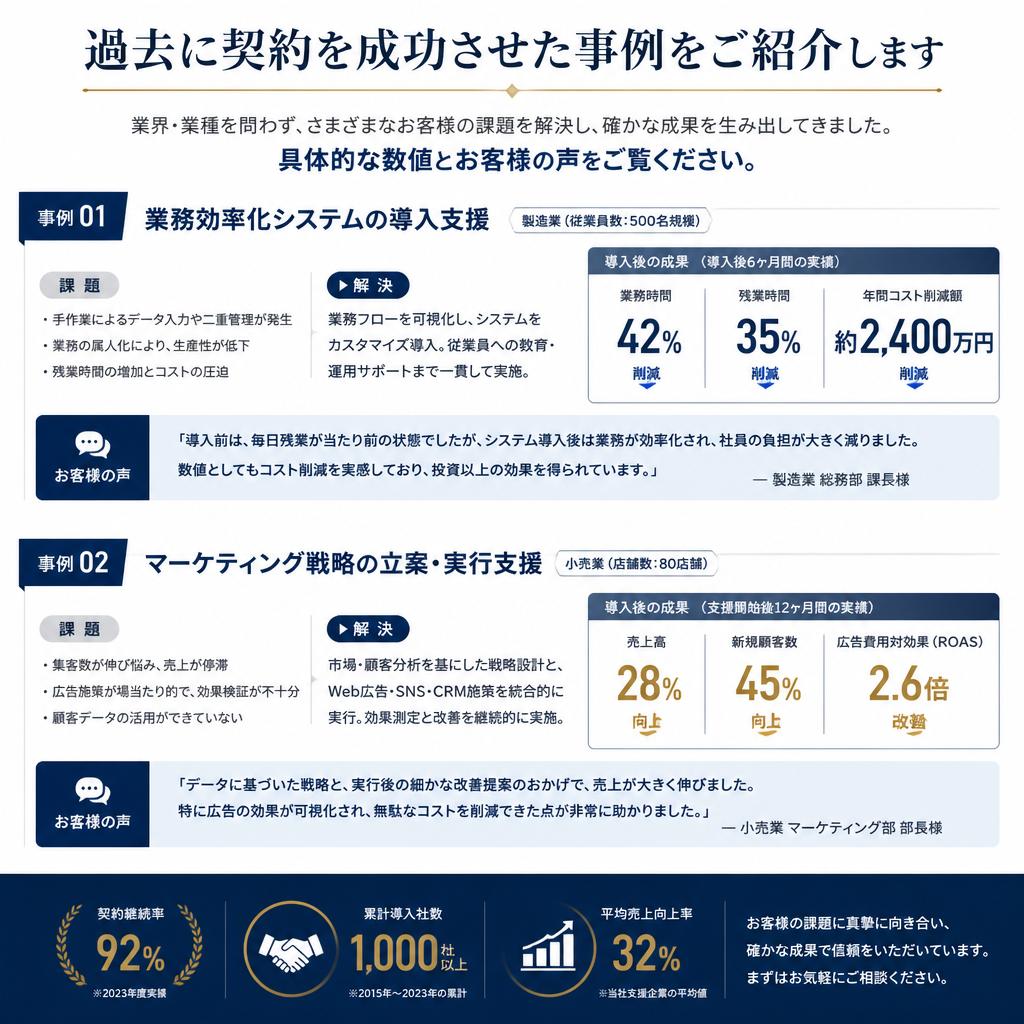 成功事例紹介