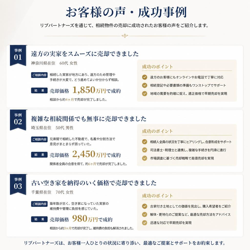 お客様の成功事例