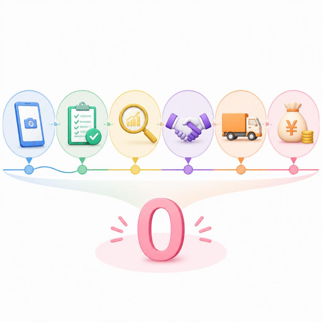 無料査定・ご相談の流れ